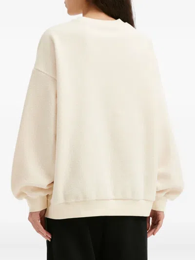 B+ab Bow-embellished Sweater In Neutral