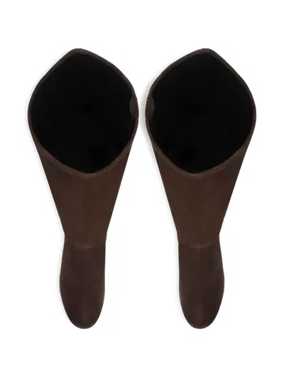 Vince Elora Block-heel Boot In Brown