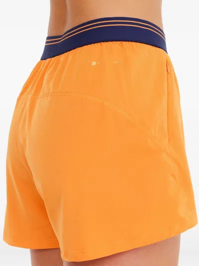 The Upside Elixir Lucky Elasticated Shorts In Orange