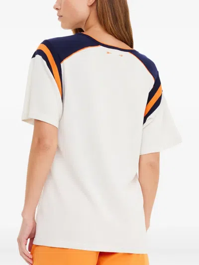 The Upside Elixir Seven Striped T-shirt In White