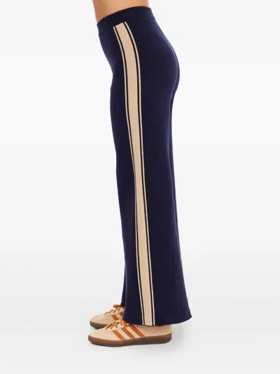The Upside Cosmo Freya Knit Trousers In Blue