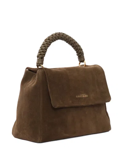 Orciani Sveva Tote Bag In Brown