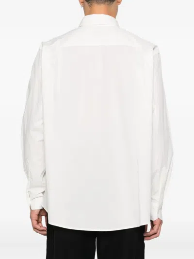 Bode Logo-print Shirt In White