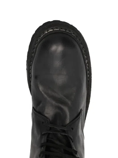 Guidi Leather Boots In Black
