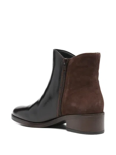 Geox Camexia Ankle Boots In Black