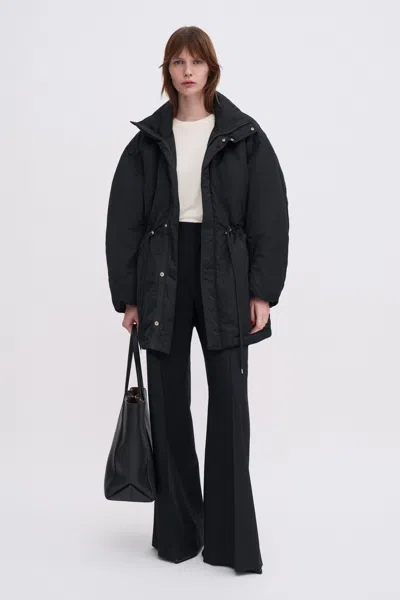 Filippa K Padded Zip Jacket In Black