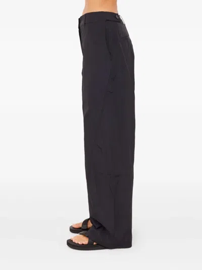 The Upside Estelle Barrel Trousers In Black