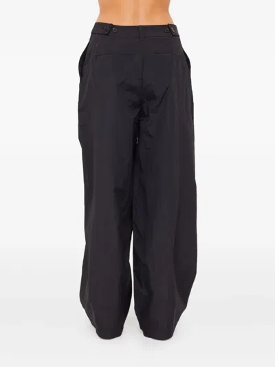 The Upside Estelle Barrel Trousers In Black