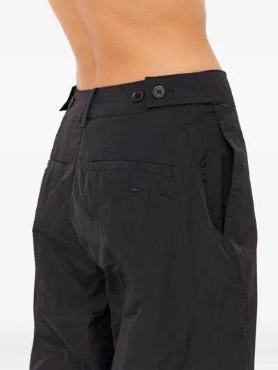 The Upside Estelle Barrel Trousers In Black