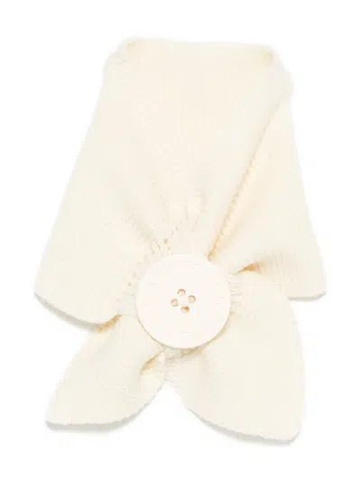 Charles Jeffrey Loverboy Cyclops Button-detail Scarf In Neutral