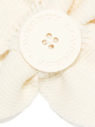 Charles Jeffrey Loverboy Cyclops Button-detail Scarf In Neutral