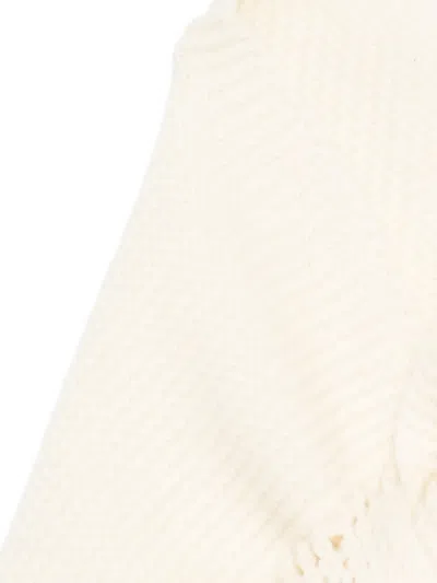 Charles Jeffrey Loverboy Cyclops Button-detail Scarf In Neutral