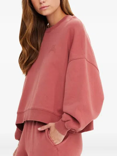 The Upside Serendipity Paloma Crew-neck Sweater In Red