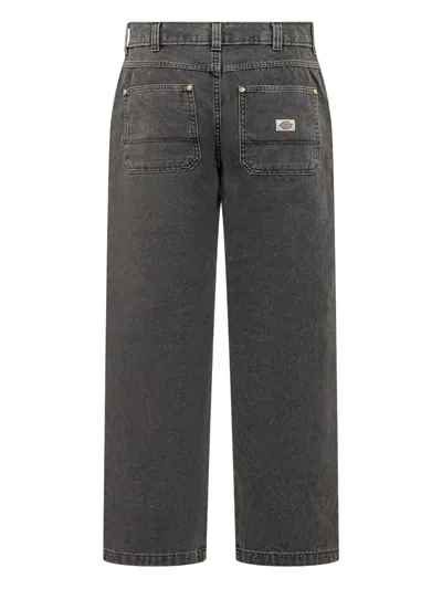Dickies Trucker Double-knee Jeans In Gray