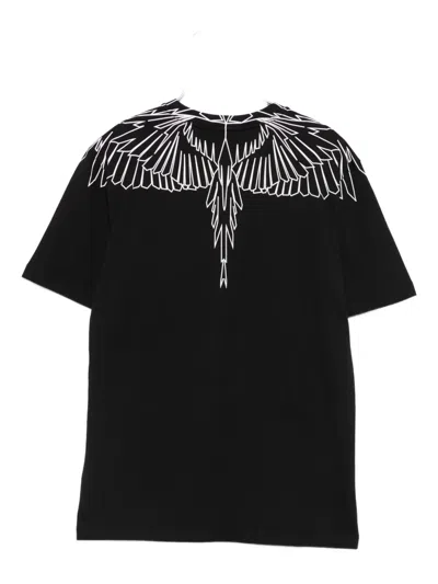 County Of Milan Wings-print T-shirt In Black