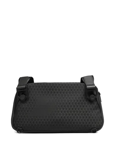 Piquadro Embossed Belt Bag In Black