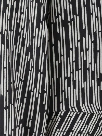 条纹真丝衬衫裙