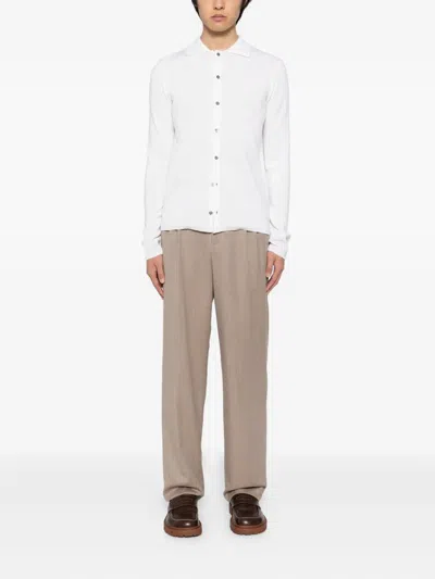 Aurélien Aur Knitted Shirt In Neutral