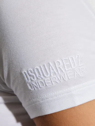 Dsquared2 Crew-neck T-shirt In White