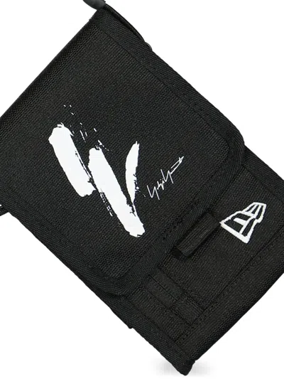 Yohji Yamamoto X New Era® Logo-print Wallet In Black