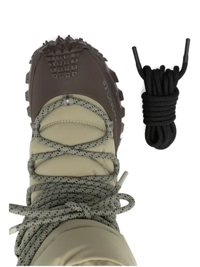 Moncler Lace-up Boots In Multi