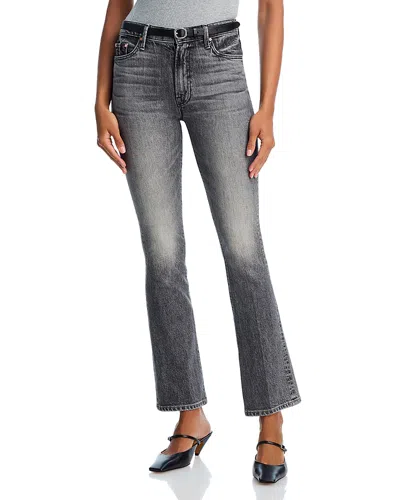 Mother High Waisted Weekender Skimp Jean In Northern Lights In Gray