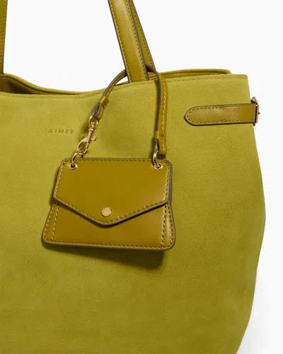 Aimee Kestenberg Cc Bag Charm In Green