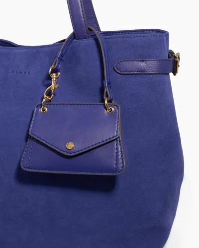 Aimee Kestenberg Cc Bag Charm In Blue