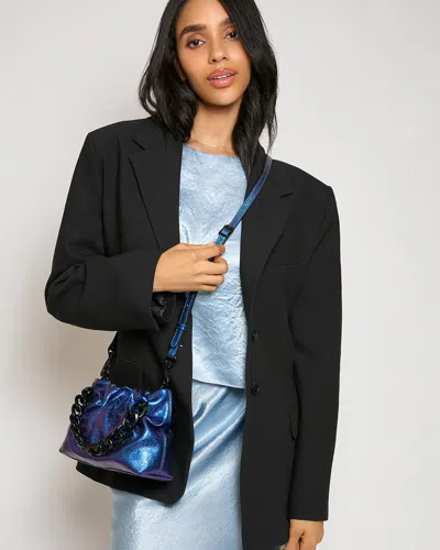 Aimee Kestenberg Chain Handheld Crossbody In Blue