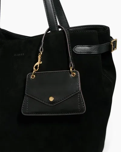 Aimee Kestenberg Cc Bag Charm In Black