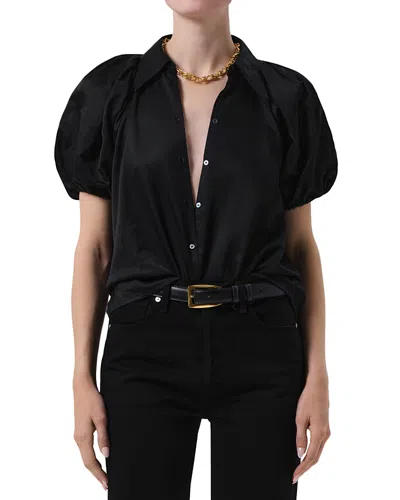 Citizen Of Humanity Citizens Of Humanity Leila Blouse In Black