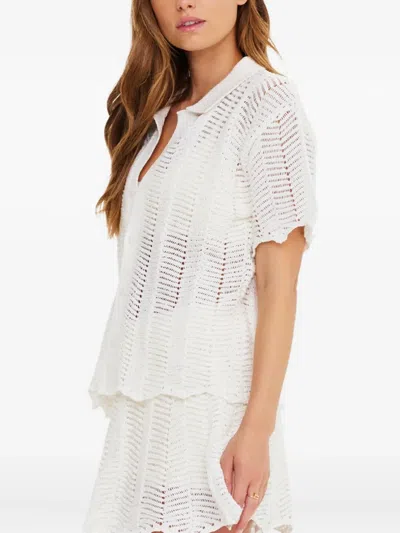 AGNI AMAYAH 针织搭扣衬衫