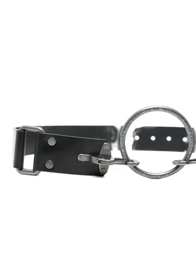Martine Rose Ring-detail Cock Belt In Multi