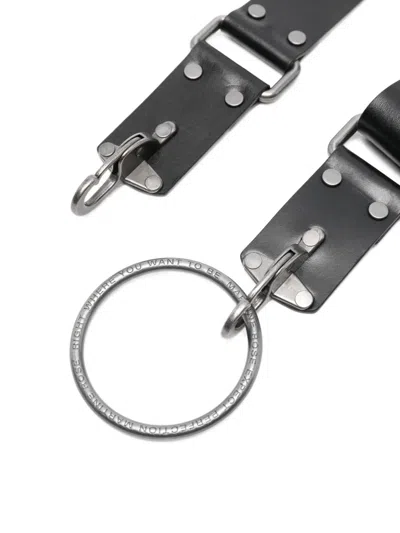 Martine Rose Ring-detail Cock Belt In Multi