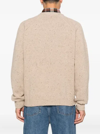 Carhartt Work In Progress Anglistic Sweater In Neutral