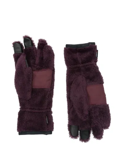 And Wander Gloves In Viola Polyester In Brown