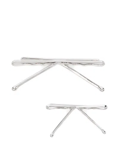 Shushu-tong Hair Accessories Silver In Brown