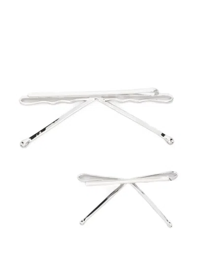 Shushu-tong Hair Accessories Silver In Brown