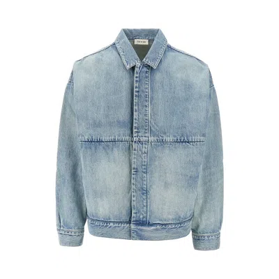 Fear Of God Light Blue Denim Trucker Jacket