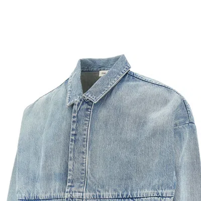 Fear Of God Light Blue Denim Trucker Jacket