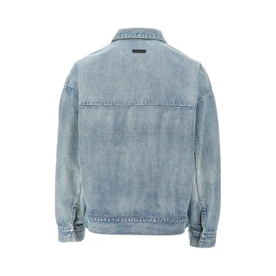 Fear Of God Light Blue Denim Trucker Jacket