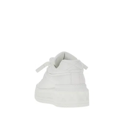 Valentino Garavani White Nappa Leather One Stud Xl Sneakers