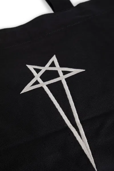 Rick Owens Rectangular Handbag In Black