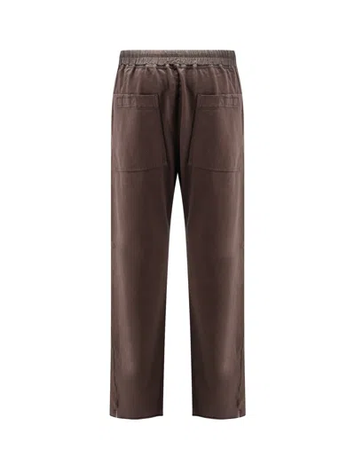 Rick Owens Drkshdw Berlin Drawstring-fastening Track Pants In Brown