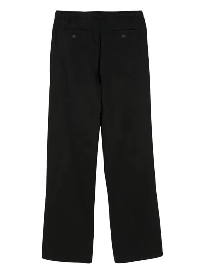 Palm Angels Men Trousers With Logo In Black