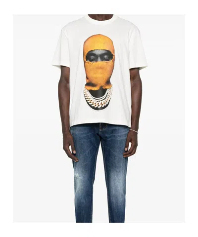 Ih Nom Uh Nit Graphic Printed Crewneck T-shirt In White