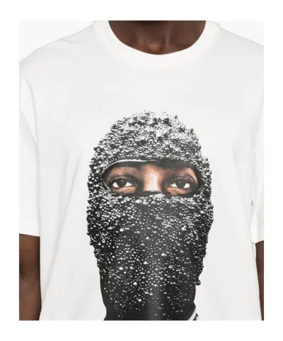 Ih Nom Uh Nit Graphic Printed Crewneck T-shirt In White