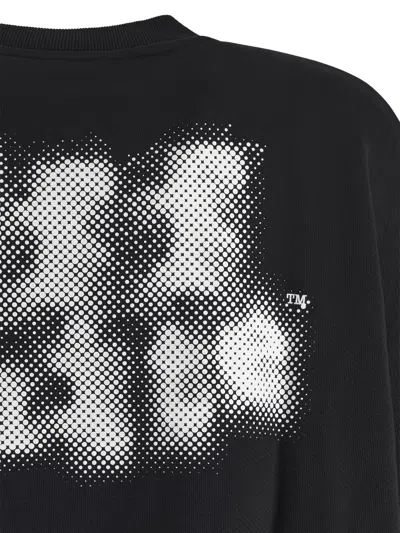 Off-white Dotted Arrow Diagonal Skate Sweatshirt In Multi