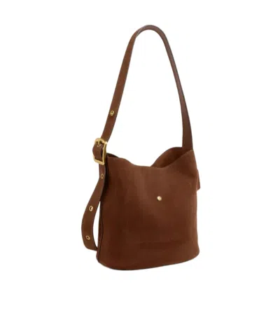 Coach Bleecker Bucket Bag In Brown