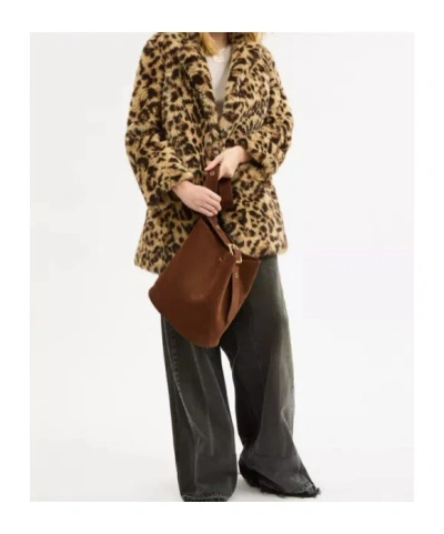 Coach Bleecker Bucket Bag In Brown